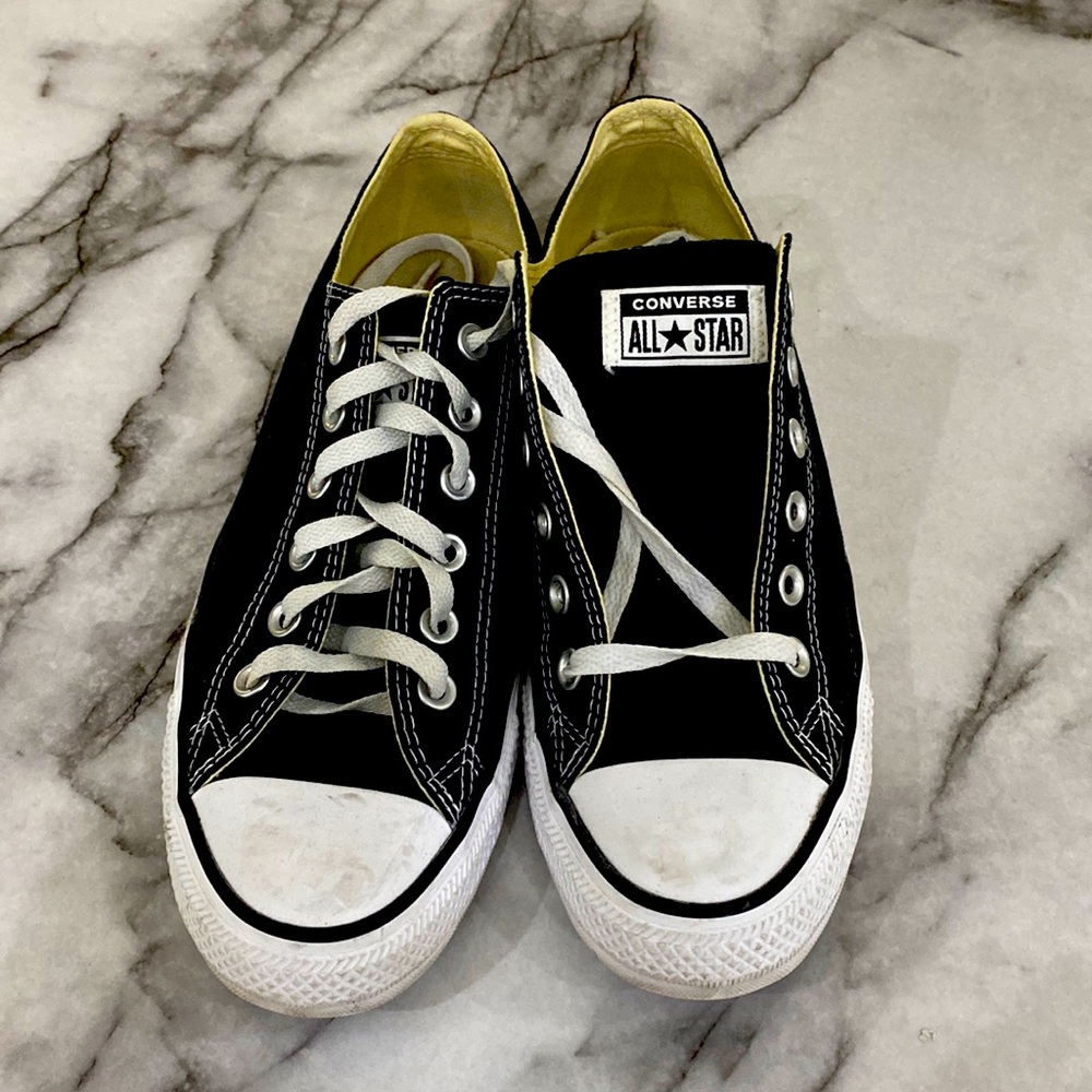 Black converse all star